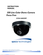 Speco CVC6146SCFF Instruction Manual