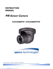 Speco CVC5300DPVF Instruction Manual