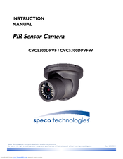 Speco CVC5300DPVFW Instruction Manual