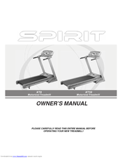 Spirit XT8 Owner's Manual