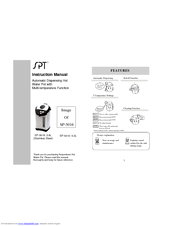 SPT SP-3618 Instruction Manual