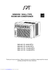 SPT WA-1011S User Manual