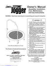 Stamina 35-1655E Owner's Manual