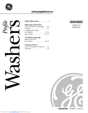 GE WPRE5240 Owner's Manual