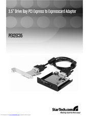 StarTech.com PEX2EC35 User Manual
