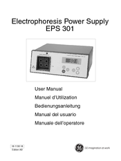Ge EPS 301 User Manual