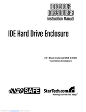 StarTech.com IDE3510U2 Instruction Manual