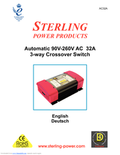 Sterling Power Products AC32A User Manual