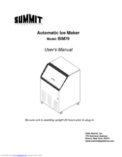 Summit BIM70 User Manual