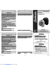 Sunbeam Calefactor SEH402 Instruction Manual