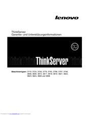 Lenovo ThinkServer TD200 3818 Manual