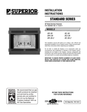 Superior Br 36 2 Manuals Manualslib, Superior Br 36 2 Gas Fireplace