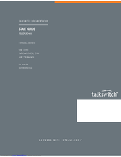 Talkswitch CA Series Start Manual