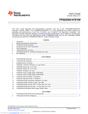 Texas Instruments TPS62065EVM User Manual