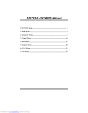 Biostar TZ77XE4 User Manual