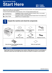 Brother Mfc 7360n Manuals Manualslib