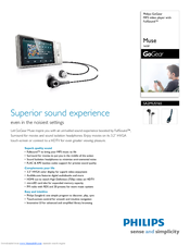 Philips GoGear SA2MUS16S/17 Manual