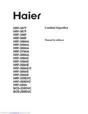 Haier HRF-409A Manual De Utilizare