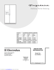 Frigidaire GLHS36EJSB - 22.6 cu. Ft. Refrigerator Service Data Sheet