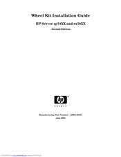 HP rp74 SERIES Installation Manual