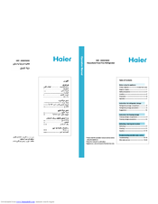Haier HRF-598W User Manual