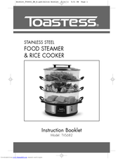 Toastess TVS682 Instruction Booklet
