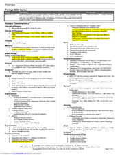 Toshiba Portege M200-S218TD User Manual