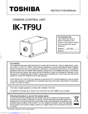Toshiba IK-TF9U Instruction Manual