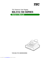 Tec TEC MA-516-100 SERIES Owner's Manual