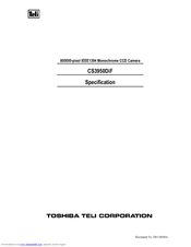 Toshiba teli CS3950DIF Specification