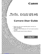 CANON PowerShot ELPH 110 HS User Manual