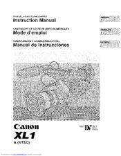 CANON XL 1A Instruction Manual