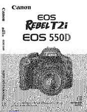 CANON EOS 550D Instruction Manual