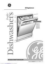 GE GSD4132 Owner's Manual