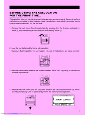 Casio FX-9750G Quick Start Manual