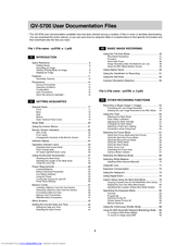 Casio QV-5700 User Manual
