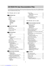 Casio QV-R3 User Manual