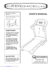 WESLO WLTL493040 User Manual