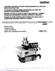 Brother EF4-B682 Parts Manual