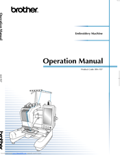 Brother ADDENDUM 884-T07 Operation Manual