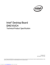 Intel DH61KVCH Specification