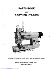 Brother LT5-B833 Parts Manual