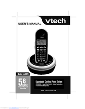 VTech MI6821 - Cordless Telephone With Caller Id User Manual
