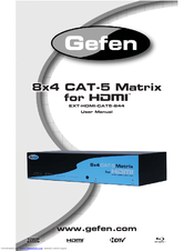Gefen EXT-HDMI-CAT5-844 User Manual