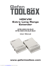 Gefen Toolbox GTB-HDKVM-ELR User Manual