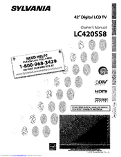 Sylvania LC420SS8 Owner's Manual