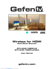 Gefen GTV-WHD-1080P-LR-BLK User Manual