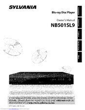 SYLVANIA NB501SL9 Owner's Manual