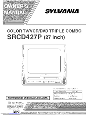 SYLVANIA SECD427P Owner's Manual