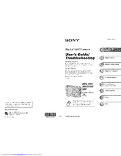 SONY DSC-S60 Fall 2005 User's Manual / Troubleshooting